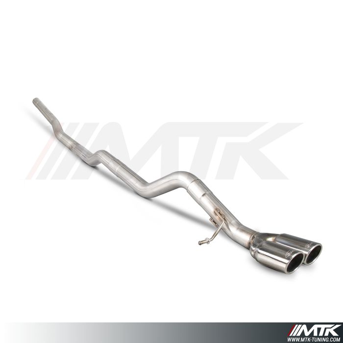 Catback Full tube Volkswagen Transporter T5/T6